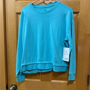 Athleta size small lightweight sundown sweatshirt new with tags